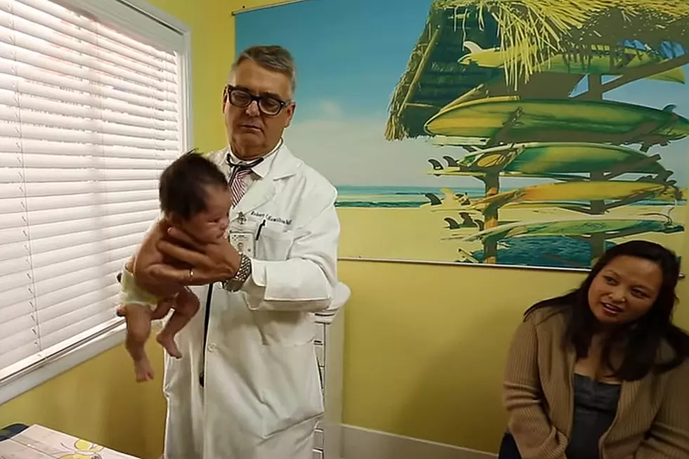 Doctor Has Magical Method for Quieting a Crying Baby